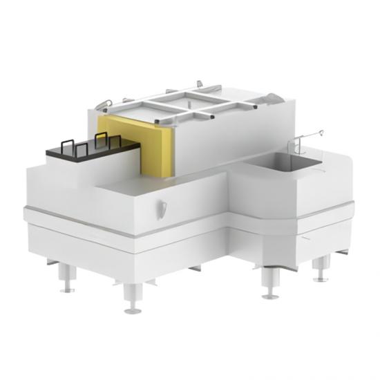 Печь для выдержки топлива со стороны станка